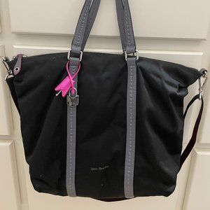 Vera Bradley Microfiber Black Purse
